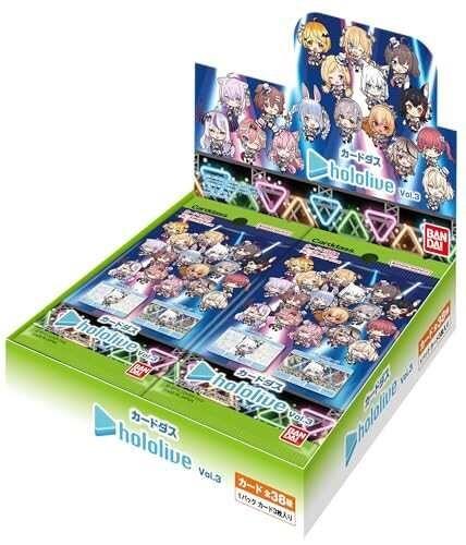 バンダイ BANDAI カードダス hololive Vol.3パック BOX20パック入