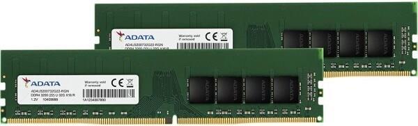 ADATA デスクトップPC用 メモリ PC4-25600 DDR4-3200MHz 288Pin 32GB × 2枚 AD4U3200732G22-DA