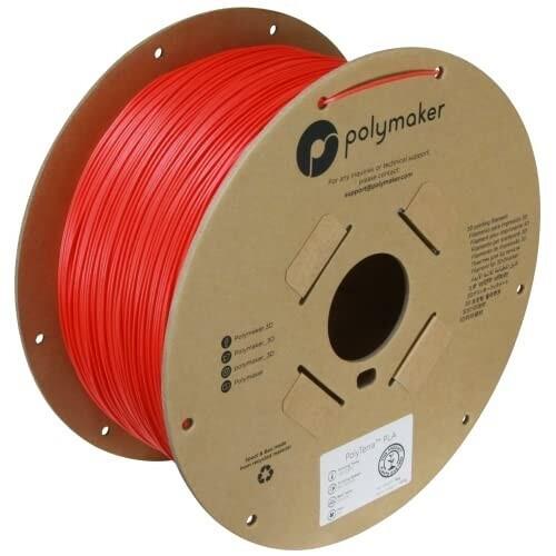 ポリメーカPolymaker 3Dプリンタ―用フィラメント PolyTerra PLA 1.75mm径 3000g大容量 Lava Red