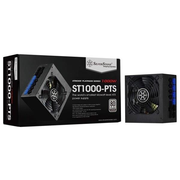 SilverStone PC電源 1000W 80PLUS PLATINUM SST-ST1000-PTS