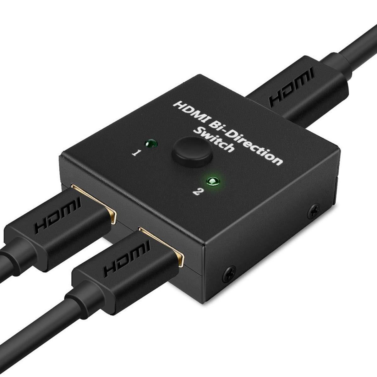 この商品について?【インストール簡単】：電源不要。便利で清潔で、プラグ＆プレイ。遅延のない高速伝送。切替器には切替スイッチが付属しています、ワンタッチ切り替え、非常に便利です。?【アップグレード Ve