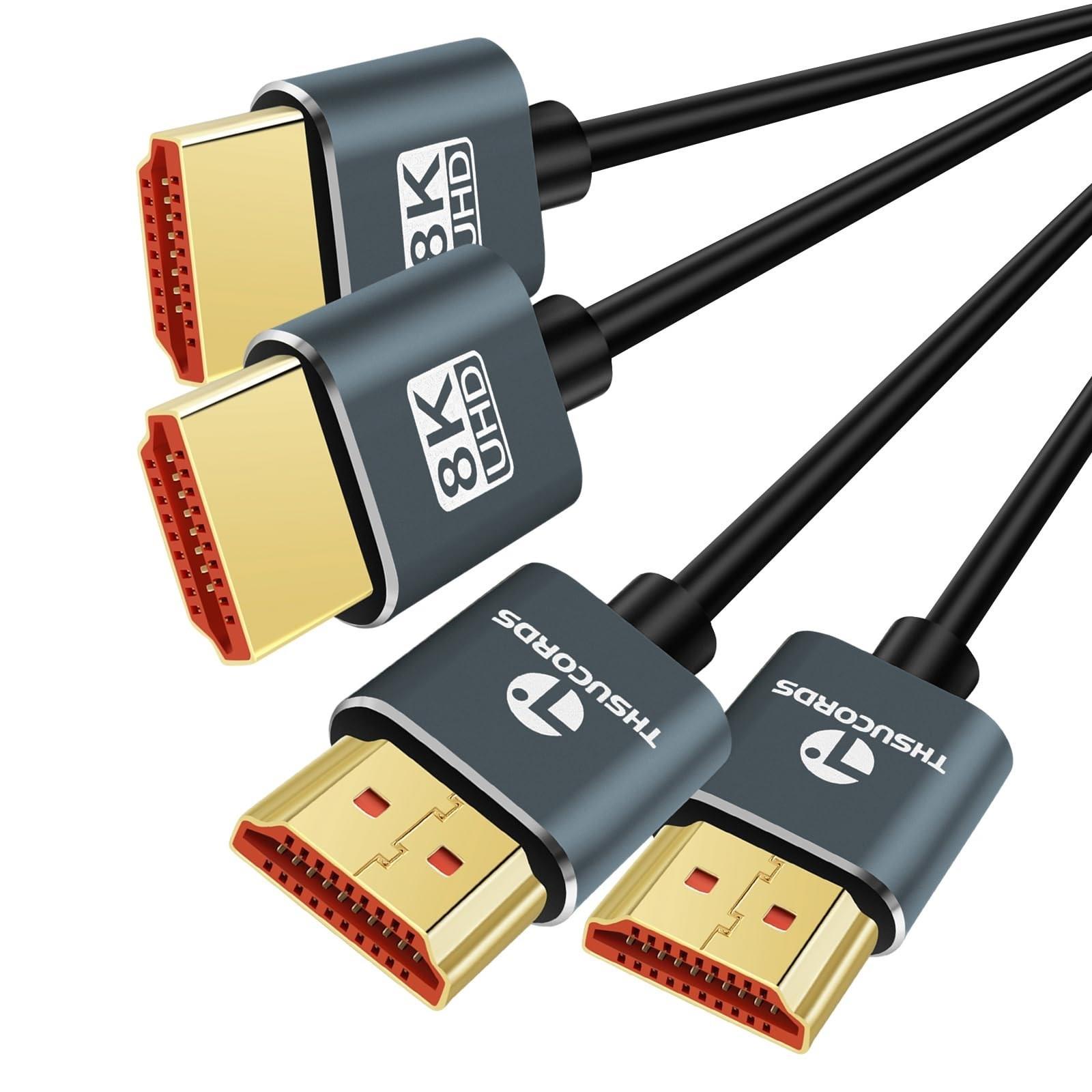 この商品について【非常に軽量で柔らかい】: この8K HDMI 2.1ケーブルは0.5mで、柔らかく、より快適です。 簡単に曲げることができるため、梱包や写真/ビデオの取り出しがより便利です。 カメラ