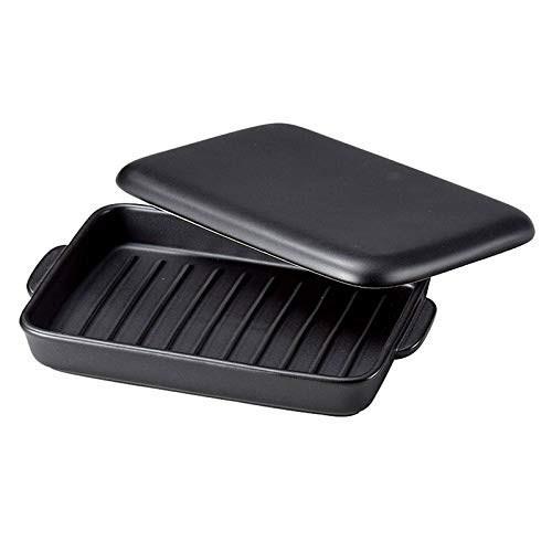 この商品について【機能・特徴】調理器具がそのまま食器として食卓へ ・熱々を楽しめる ・グリルで蒸し焼きができる【サイズ】26 x 18 x 5cm (取っ手・蓋含む)【素材】 耐熱陶器 日本製（四日市
