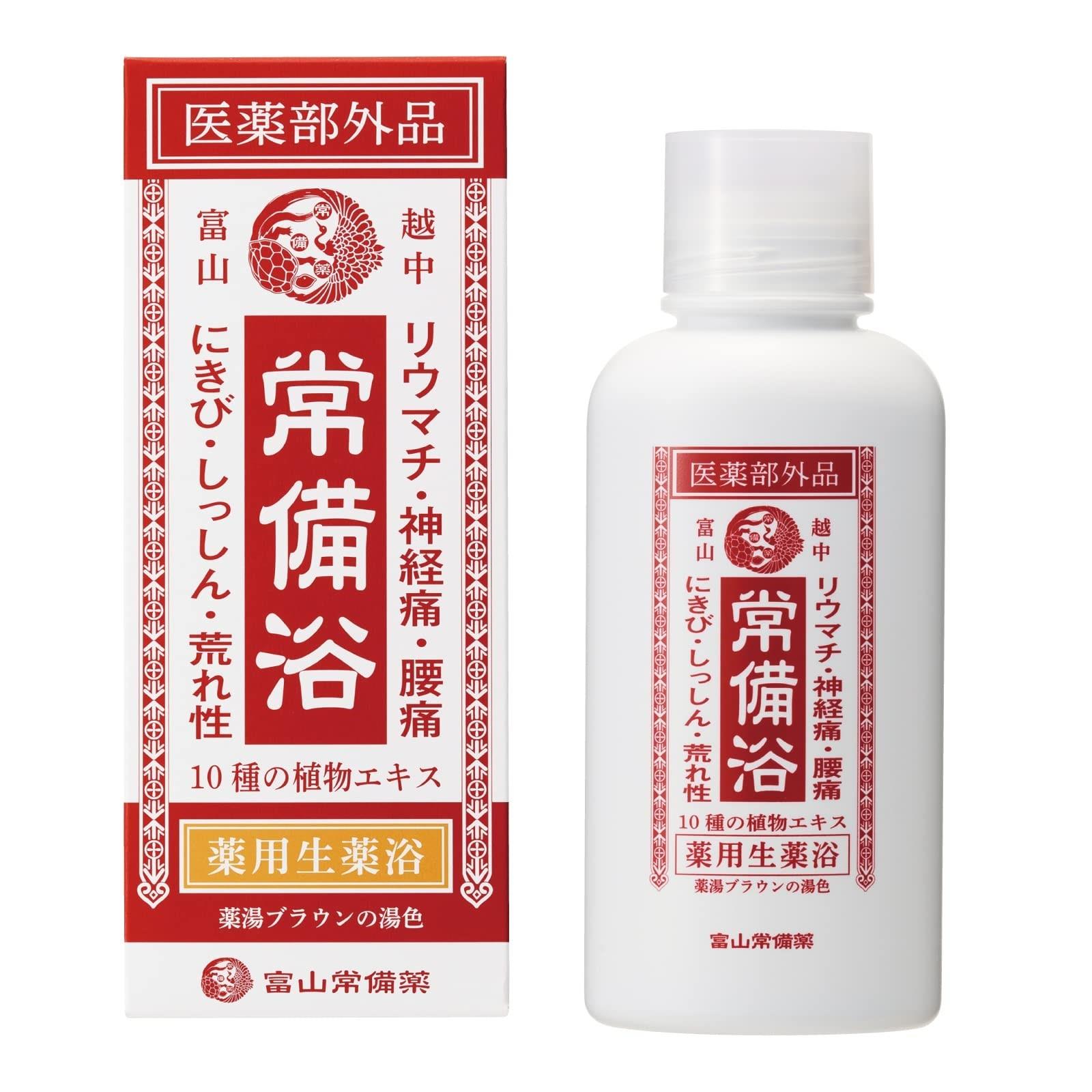 この商品について売上累計400万箱突破！越中富山の「常備浴」（累計販売実績：2017年10月〜2023年6月末）【10種類の植物エキス配合】有効成分が温浴効果を高めてリウマチ・神経痛・腰痛などの痛みの