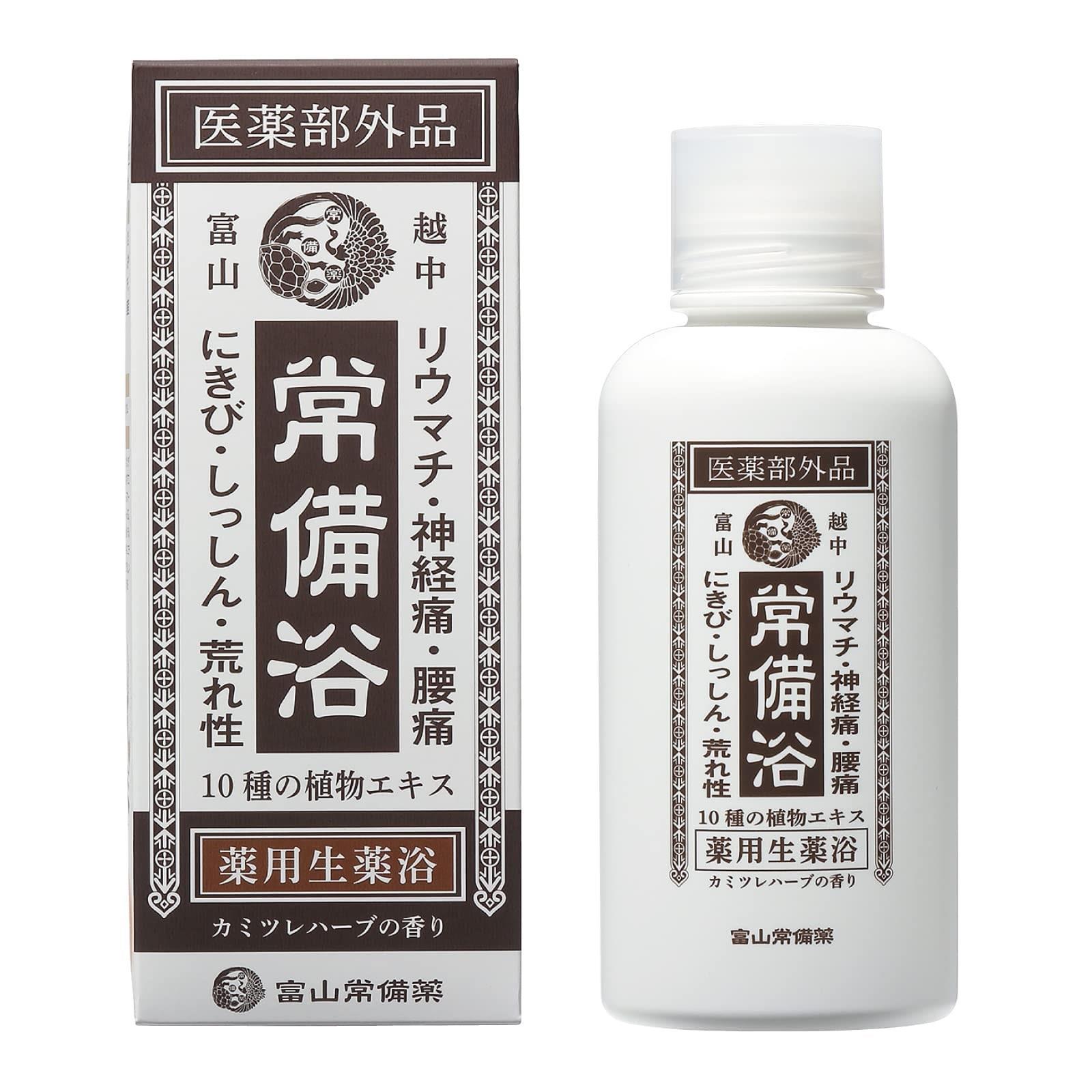 この商品について売上累計300万箱突破！越中富山の「常備浴」（累計販売実績：2017年10月〜2022年8月）【10種類の植物エキス配合】有効成分が温浴効果を高めてリウマチ・神経痛・腰痛などの痛みの緩
