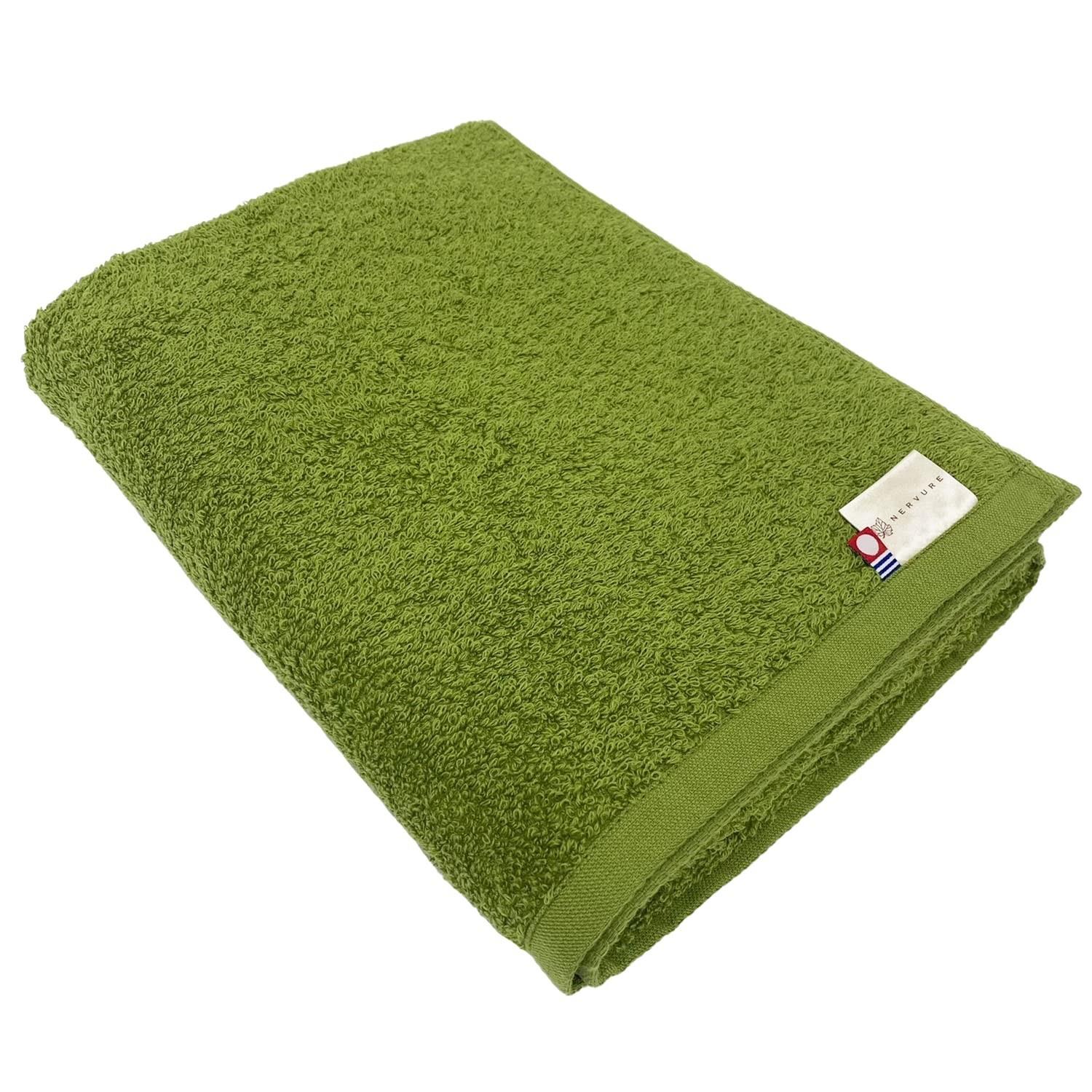 この商品について【商品サイズ・重さ】フェイスタオル：34×80cm、約103g バスタオル：70×130cm、約320g【カラー】ベージュ、ブラウン、グリーン、グレー、ネイビー、オフホワイト【素材】綿