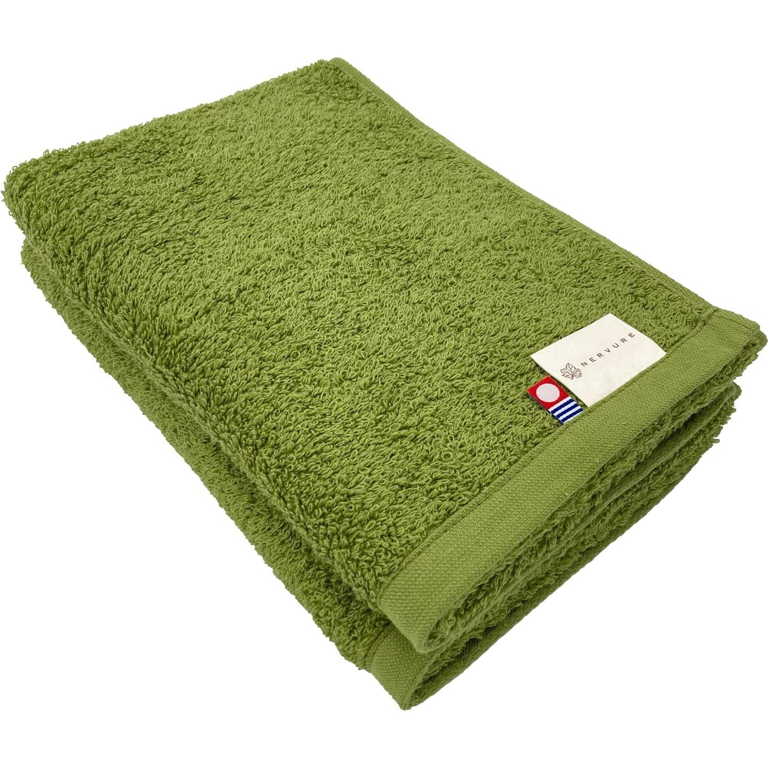 この商品について【商品サイズ・重さ】フェイスタオル：34×80cm、約103g バスタオル：70×130cm、約320g【カラー】ベージュ、ブラウン、グリーン、グレー、ネイビー、オフホワイト【素材】綿