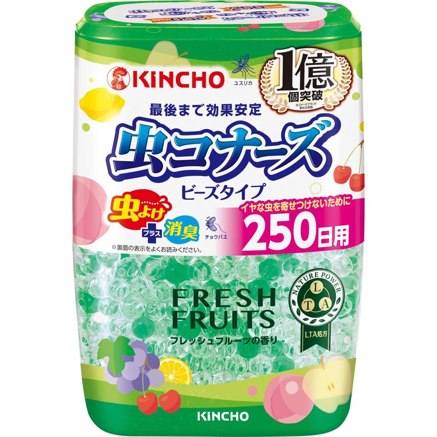 この商品について植物に含まれている自然界の虫よけ成分(テルピネオール、リナロール、アリルエステル)、天然精油配合の香料で虫(ユスリカ、チョウバエ)を寄せ付けません。玄関臭に効果的な消臭成分と緑茶抽出物