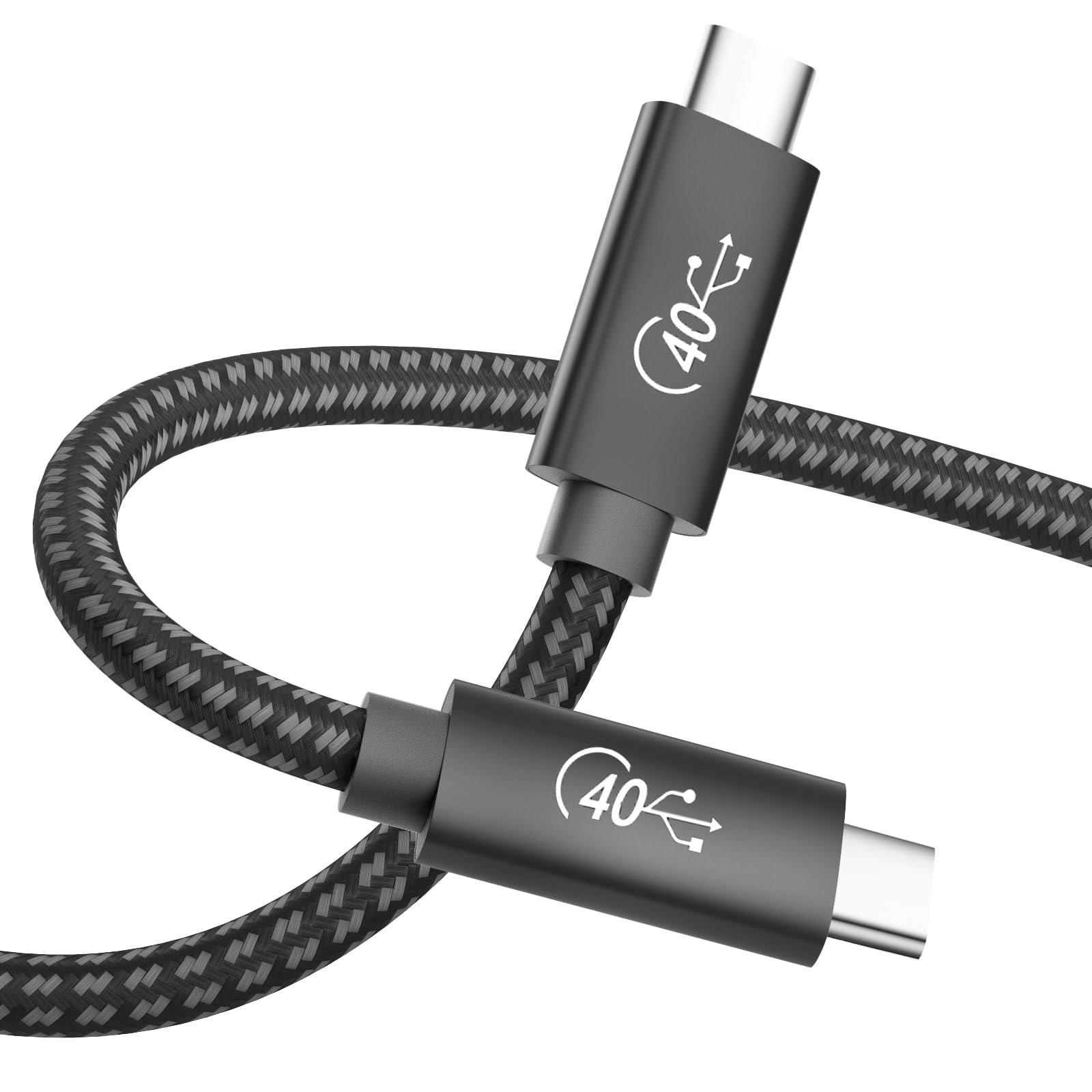 この商品について【40Gbps超速データ転送】USB 4ケーブルは、Thunderbolt 3をもとに革新されたもので、Thunderbolt 4、Thunderbolt 3、USB 3.2 /3.1