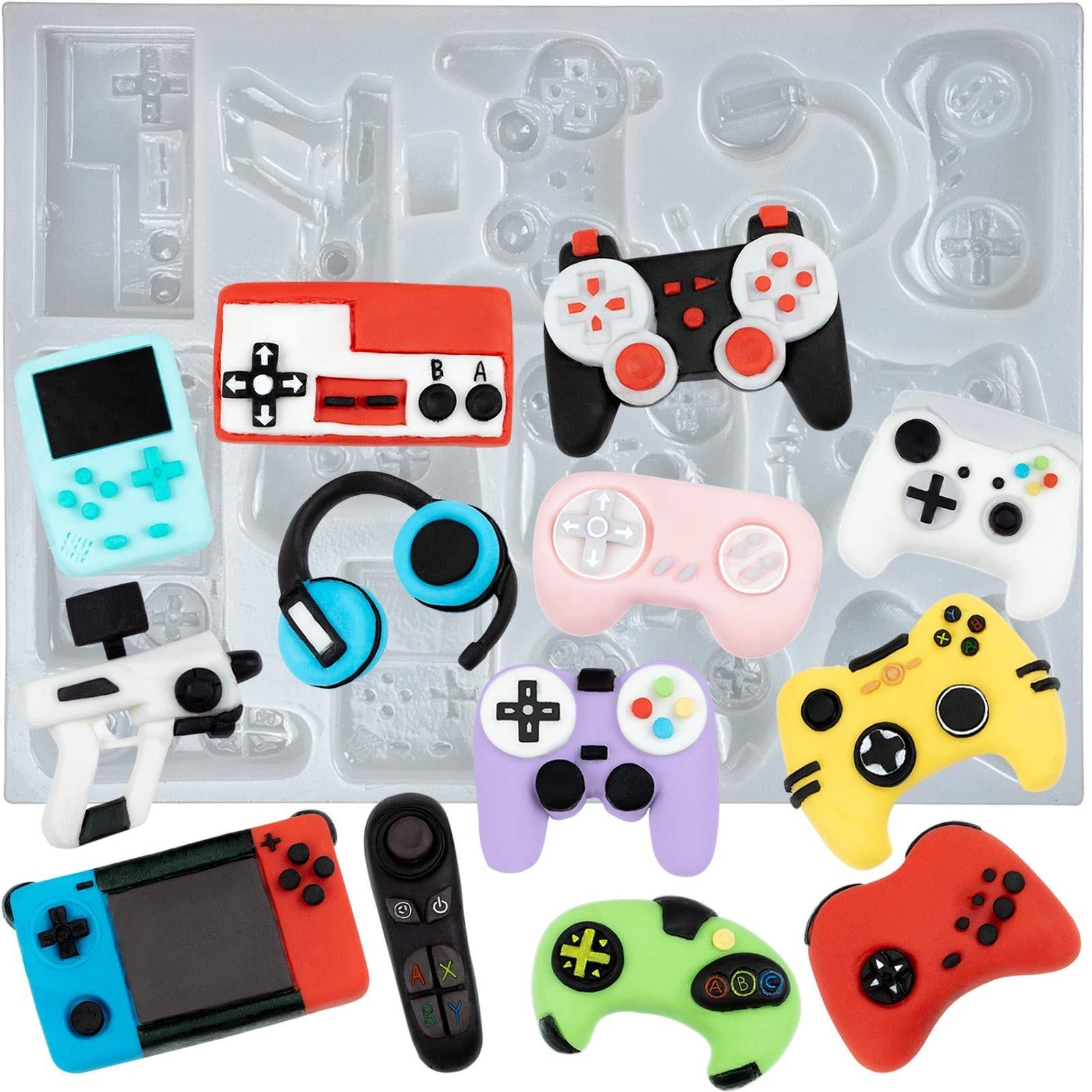 この商品について可愛いPCゲームパッドのレジンモールドセットです。ケーキトッパーとしてはもちろん、チョコレート、クッキー、キャンディーなどのお菓子を作るのはおすすめです。更に、バッグチャーム、イヤリン